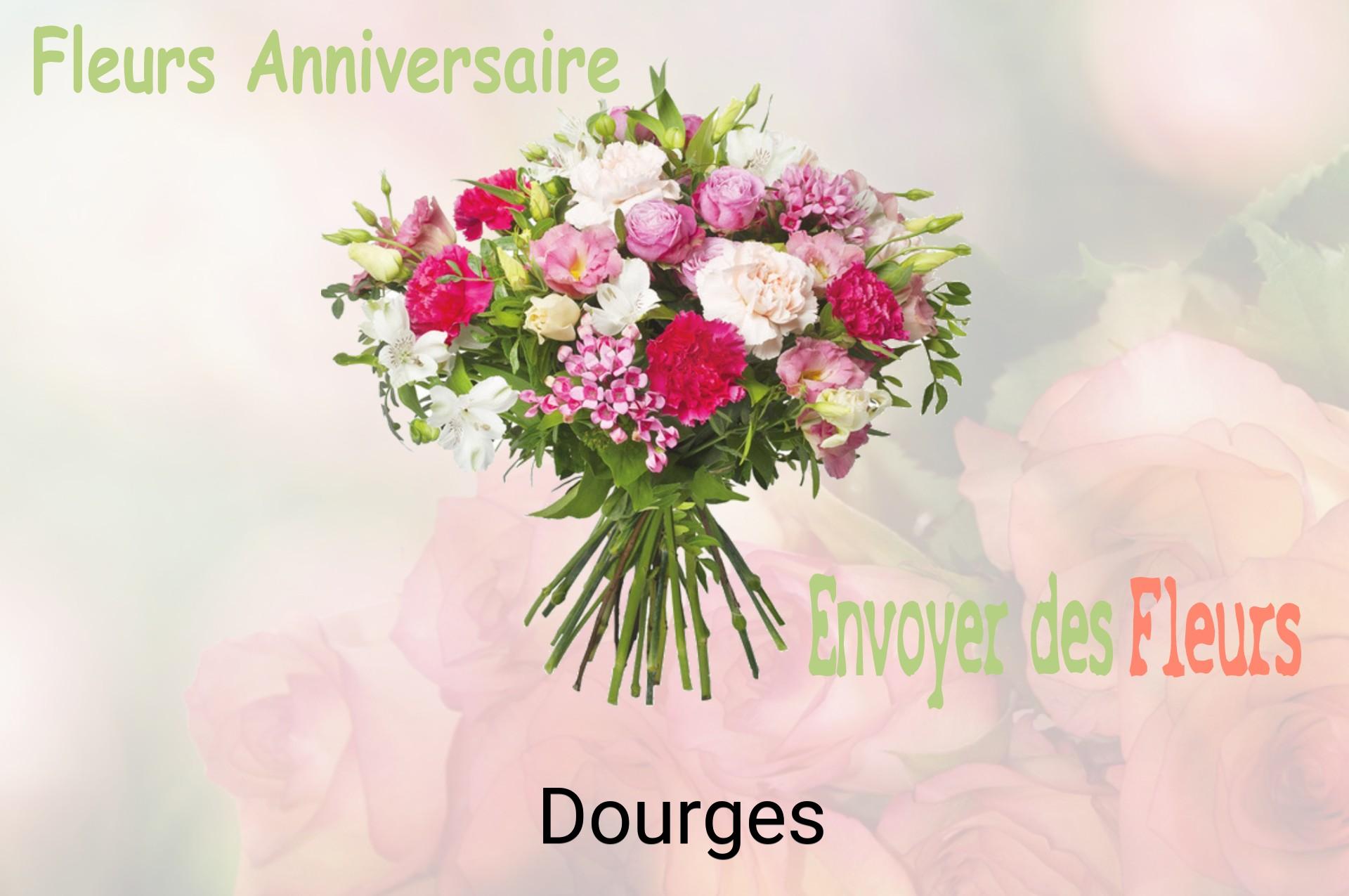 Bouquet de fleurs d’anniversaire livré à Dourges